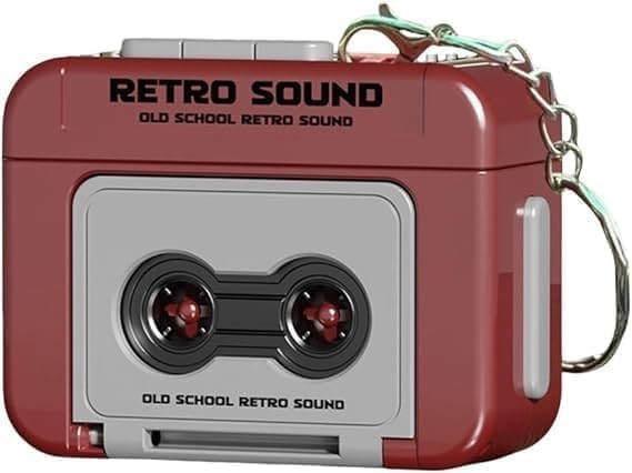 Retro Tape Keychain with Sound