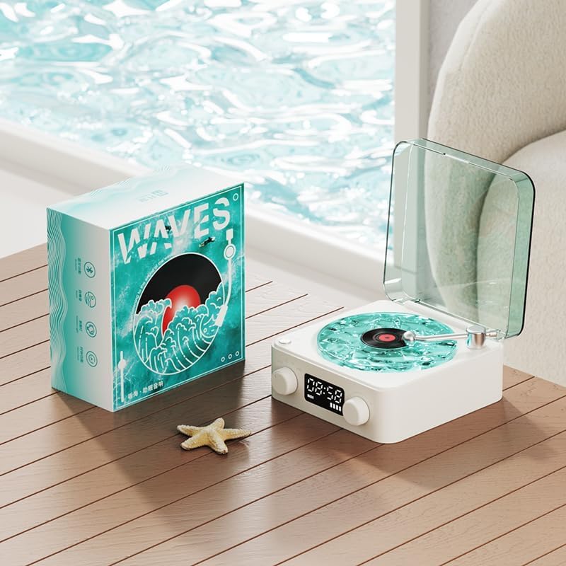 Ocean Wave LED Night Light with Bluetooth Speaker – Neednbuy