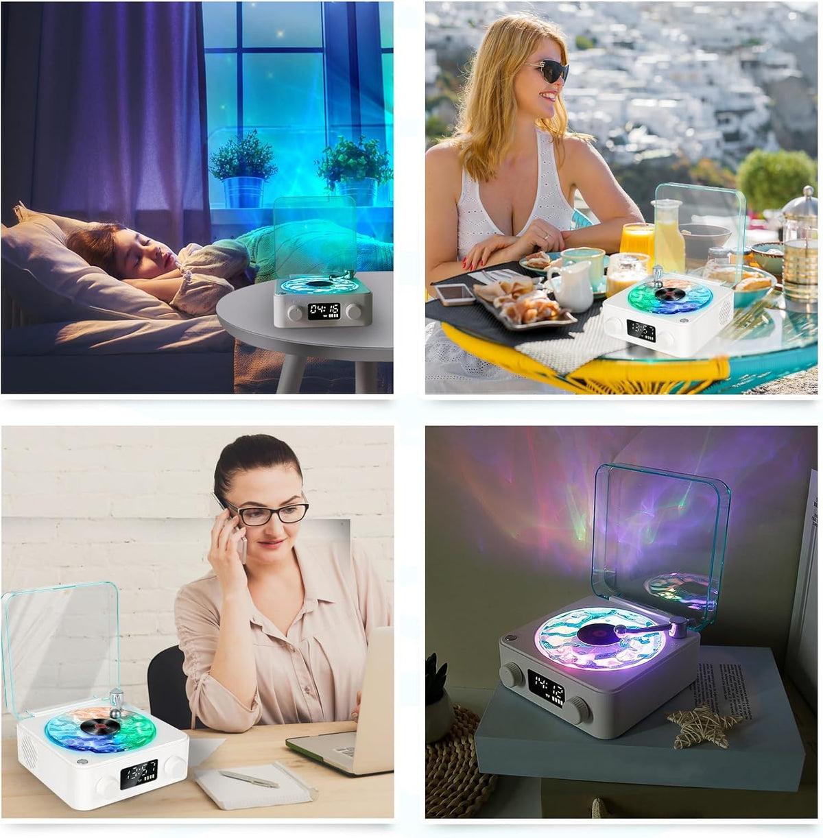 Ocean Wave LED Night Light with Bluetooth Speaker – Neednbuy