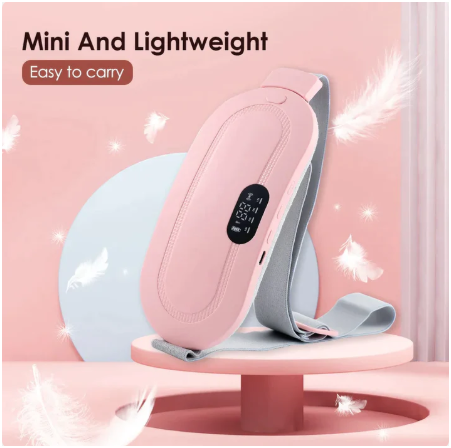 NeednBuy™ CrampSoothe - Electric Belly & Uterus Warmer with Dynamic Heat & Massage Therapy for Period Pain Relief, Menstrual Cramp Relief Pad for Women (1 Pc)