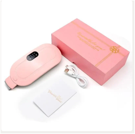 NeednBuy™ CrampSoothe - Electric Belly & Uterus Warmer with Dynamic Heat & Massage Therapy for Period Pain Relief, Menstrual Cramp Relief Pad for Women (1 Pc)