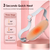 NeednBuy™ CrampSoothe - Electric Belly & Uterus Warmer with Dynamic Heat & Massage Therapy for Period Pain Relief, Menstrual Cramp Relief Pad for Women (1 Pc)