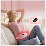 NeednBuy™ CrampSoothe - Electric Belly & Uterus Warmer with Dynamic Heat & Massage Therapy for Period Pain Relief, Menstrual Cramp Relief Pad for Women (1 Pc)